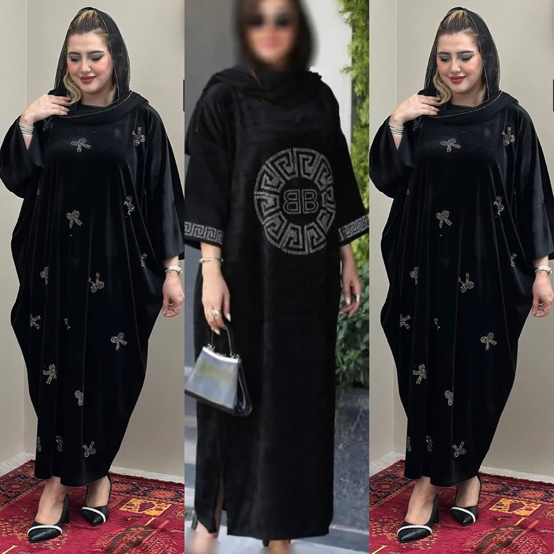 عبا مخمل آینه ای