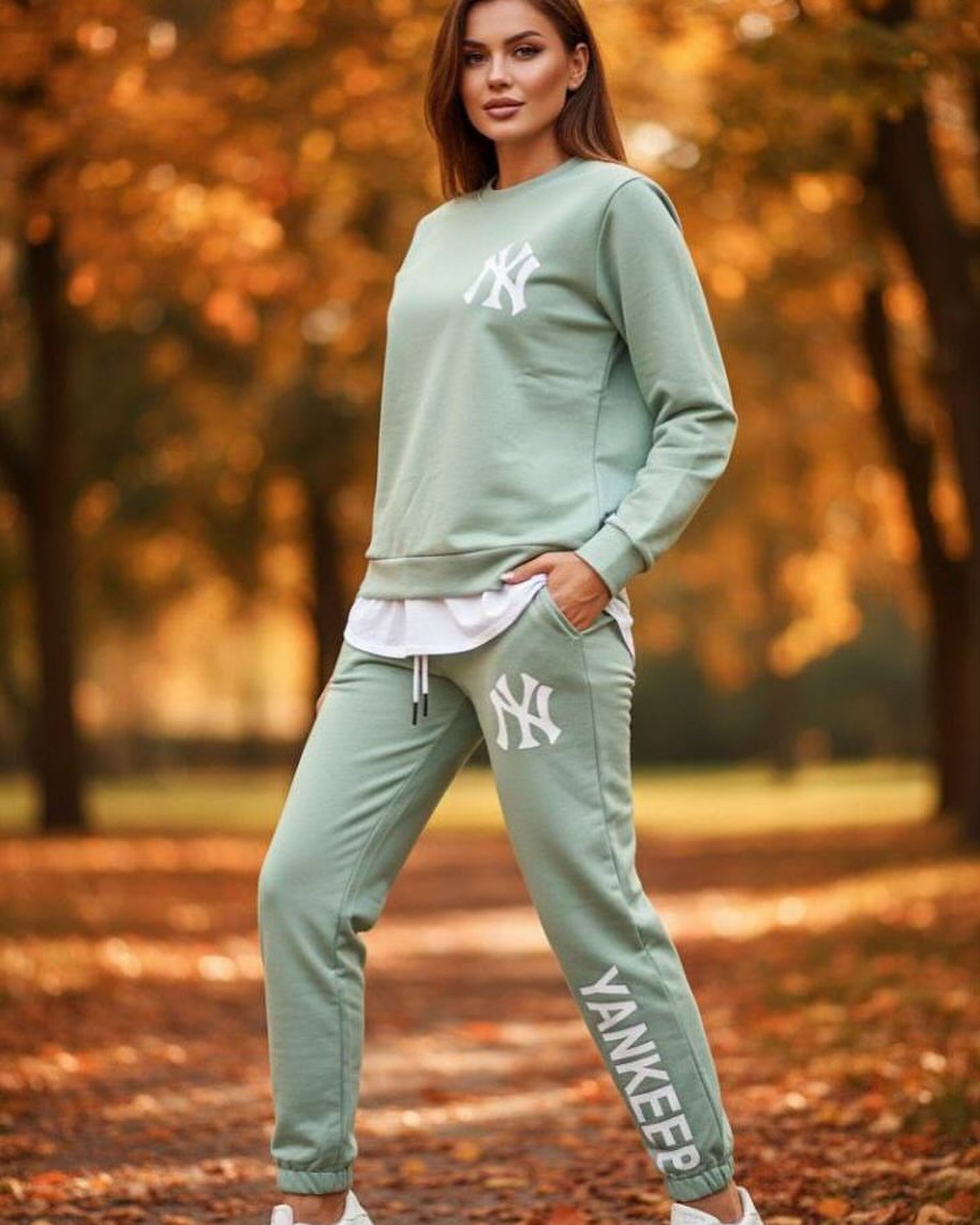 بلوز و شلوار NY جنس پارچه گلکسی اعلا